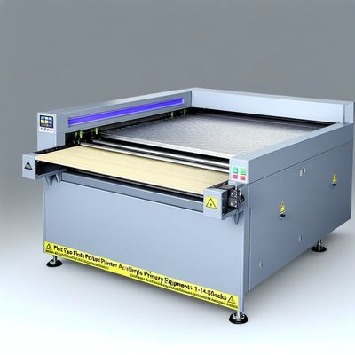 Plaattype Flatbed Printer Hulpapparatuur met 1-4 dekken en 10-15m3/uur Capaciteit