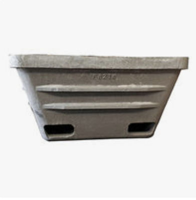 Zaaivorm Ingot Mold Dross Pan Slag Pan Skim Pot Voor het opnieuw smelten van aluminiumschroot