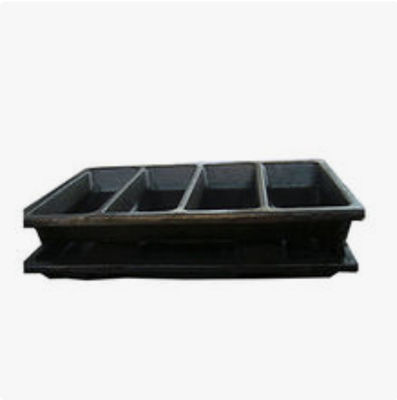 Gegote staal van aluminium
