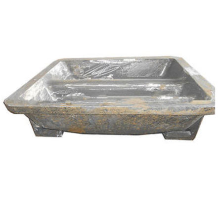 Staal Giet Aluminium Smelting Dross Pans Voor Aluminium Ingot