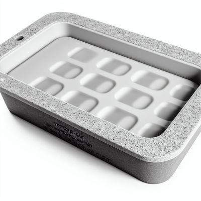 Vrieskas veilig kunstmatige steenvorm met niet-klevende coating gemakkelijk te reinigen