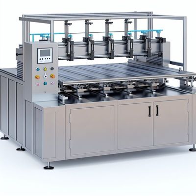 Plaattype Flatbed Printer Hulpapparatuur met 1-4 dekken en 10-15m3/uur Capaciteit