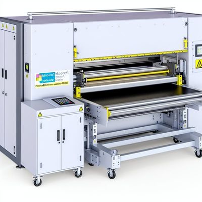 10m totale lengte Flatbed printer Hulpapparatuur met 10-15m3/uur Uitgang en betrouwbaarheid