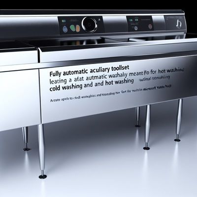 Volledig automatische hulpmiddelen voor koud en warm wassen