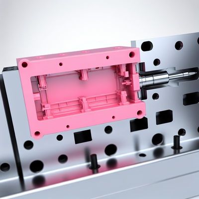 Roze spuitgietvorm met gemakkelijke reiniging en optimale functionaliteit