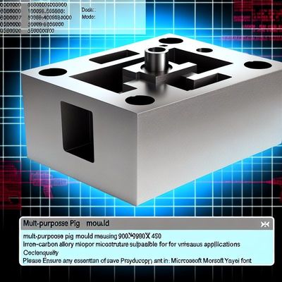 Multi-Purpose Pig Mould 900×900×450 Iron-Carbon Alloy Microstructure For Different Uses